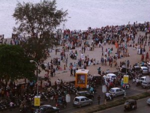 Calicut Beach onEid Day